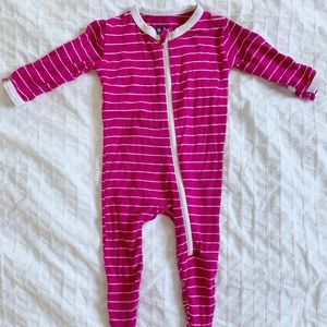 Kickee Pants zipper footie